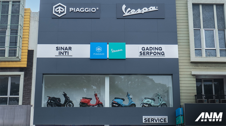 Berita, piaggio-gs-1: Piaggio Indonesia Buka Dealer Motoplex Baru di Gading Serpong, Tangerang