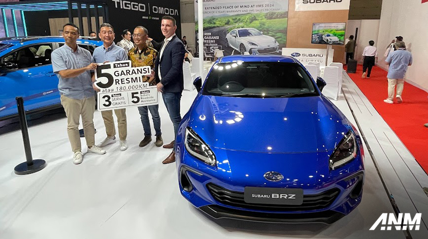 Berita, subaru-iims-1: IIMS 2024 : Subaru Tampilkan BRZ Improvement, Sudah Eyesight dan Remnya Pakai Brembo!