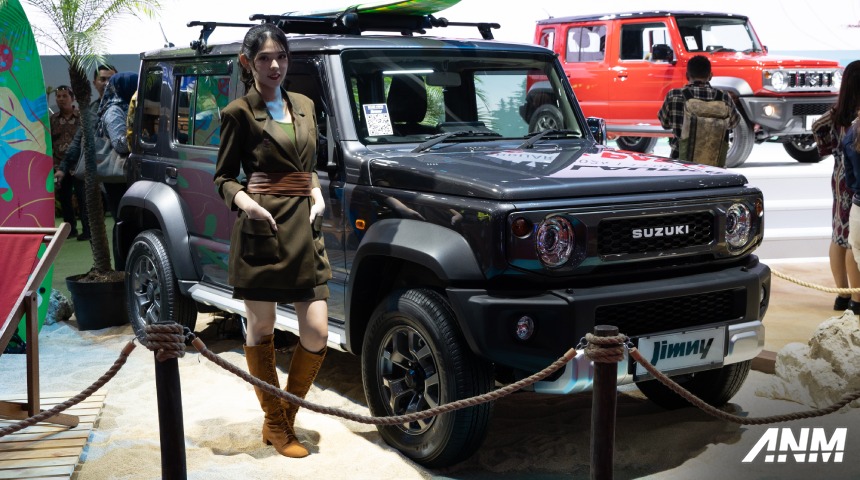 Berita, suzuki-jimny-5-door-iims-2024-harga-modifikasi-surf: IIMS 2024 : Ramai Jadi Gorengan, Berapa Harga Asli Suzuki Jimny 5-Door?