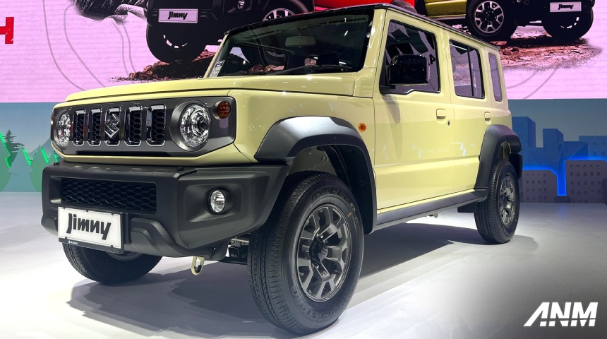 Berita, suzuki-jimny-5-door-iims-2024-harga-putih: IIMS 2024 : Ramai Jadi Gorengan, Berapa Harga Asli Suzuki Jimny 5-Door?