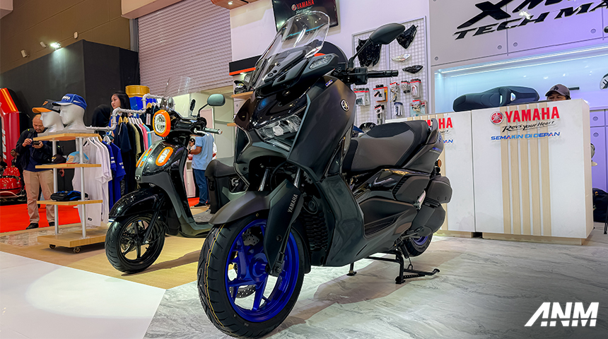 Berita, yamaha-iims-2024-3: IIMS 2024: Yamaha Tampilkan LEXi LX 155 Secara Perdana!