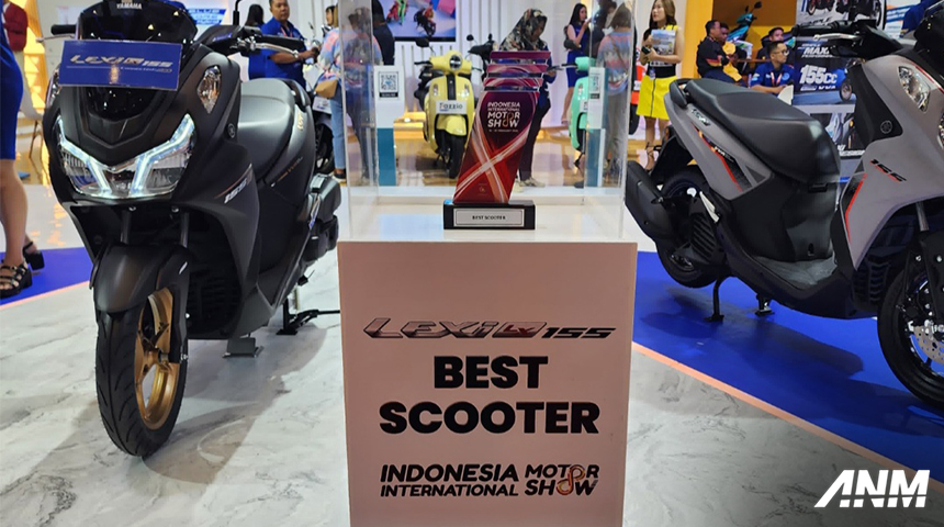 Berita, yamaha-iims-award: IIMS 2024: Yamaha Raih Banyak Pencapaian Positif dan LEXi LX 155 Jadi Best Scooter!