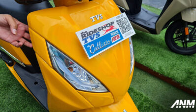 TVS Callisto 125 Rilis di Surabaya, Body Plat Besi Mulai 23 Jutaan!
