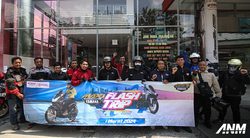 Buktikan Peforma, Yamaha STSJ Ajak Media Touring Pakai LEXI LX 155 Buktikan Peforma, Yamaha STSJ Ajak Media Touring Pakai LEXI LX 155