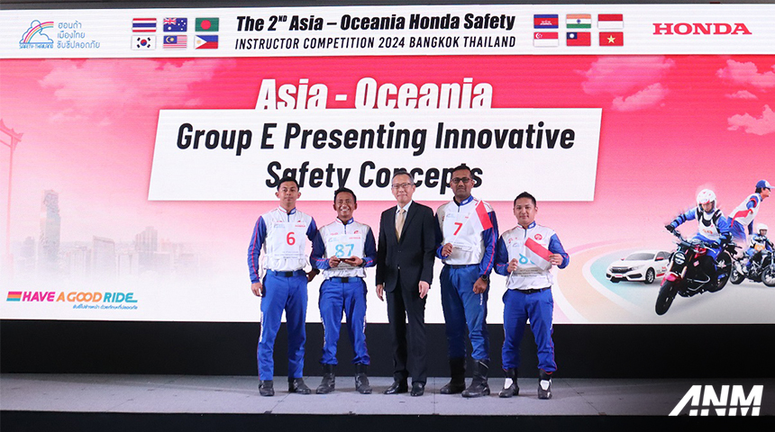 Berita, ahm-safety-riding-2024: AHM Raih Pretasi di Asia-Oceania Honda Safety Instructor Competition 2024 !