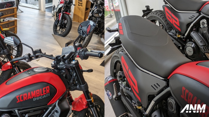 Ducati, ducati-scrambler-next-gen-2024-indonesia-version-full-throttle-detail-handlebar-saddle: Gallery Foto : 4 Varian Ducati Scrambler Next-Gen 2024
