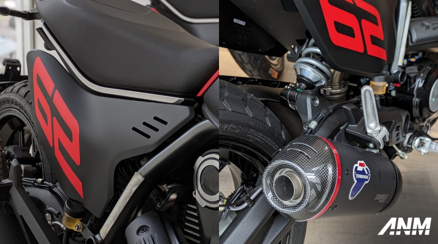 Ducati, ducati-scrambler-next-gen-2024-indonesia-version-full-throttle-detail-side-panel-exhaust: Gallery Foto : 4 Varian Ducati Scrambler Next-Gen 2024