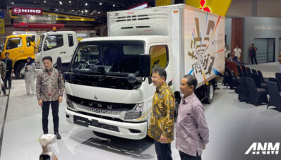 GIICOMVEC 2024 : Mitsubishi Fuso Tampilkan e-Canter, Bakal Launching di GIIAS? GIICOMVEC 2024 : Mitsubishi Fuso Tampilkan e-Canter, Bakal Launching di GIIAS?