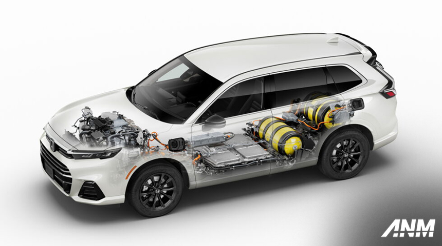 Berita, honda-crv-ecfev: Honda Luncurkan CR-V e:FCEV, Plug in Hybrid Bertenaga Hidrogen Pertama dari Honda!