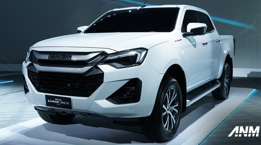 Berita, isuzu-dmax-mhev: Isuzu Perkenalkan D-Max Versi Konsep EV dan MHEV, Bakal Dirakit di Thailand!