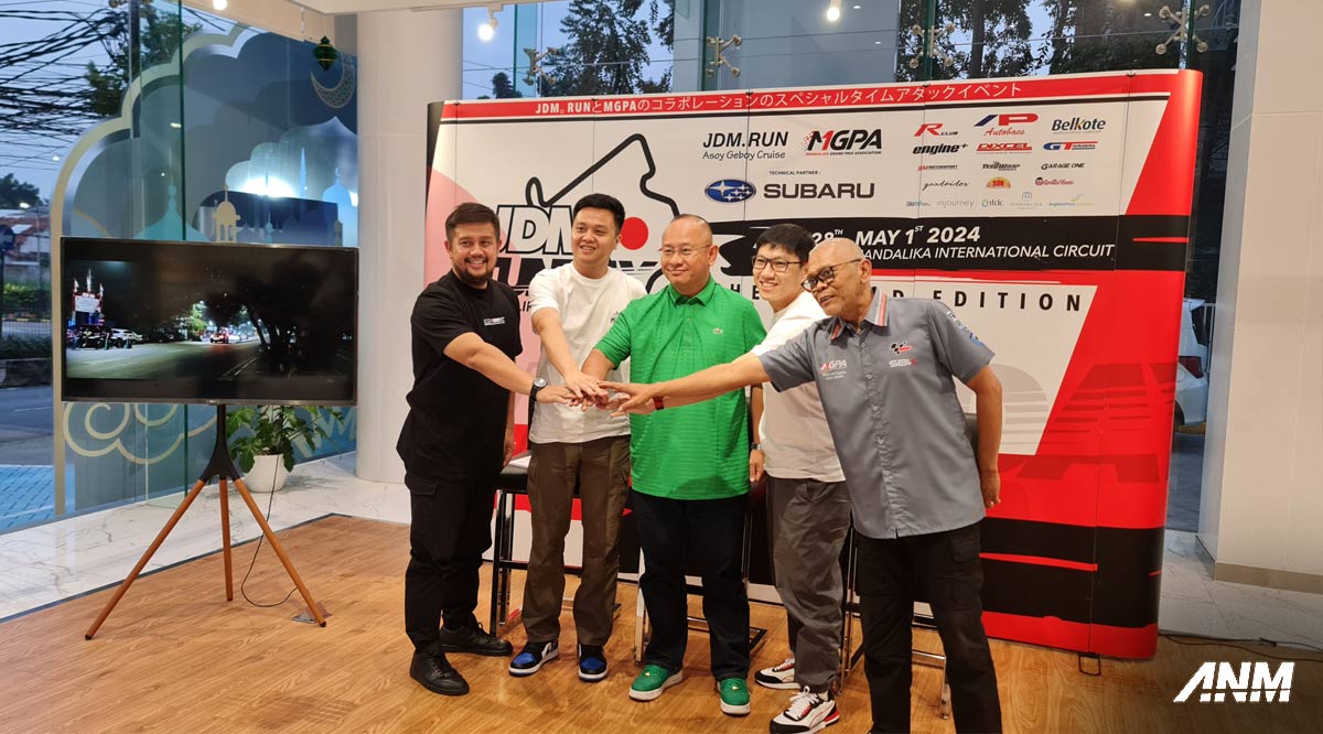 Berita, jdm-funday-mandalika-2024-press-conference-plaza-subaru: JDM Funday Mandalika 2024, Puluhan Mobil Siap Jajal Sirkuit!