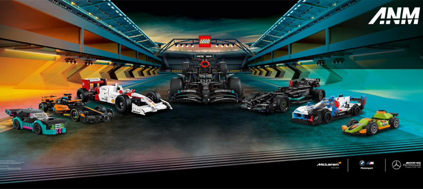 Berita, lego-new-series: Lego Luncurkan Seri Race Car Baru! Berkolaborasi dengan Brand Ternama
