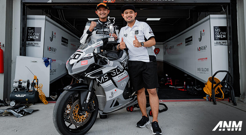 Awali Debutnya di Mandalika Racing Series 2024, MS Glow For Men Racing Team Raih Podium!