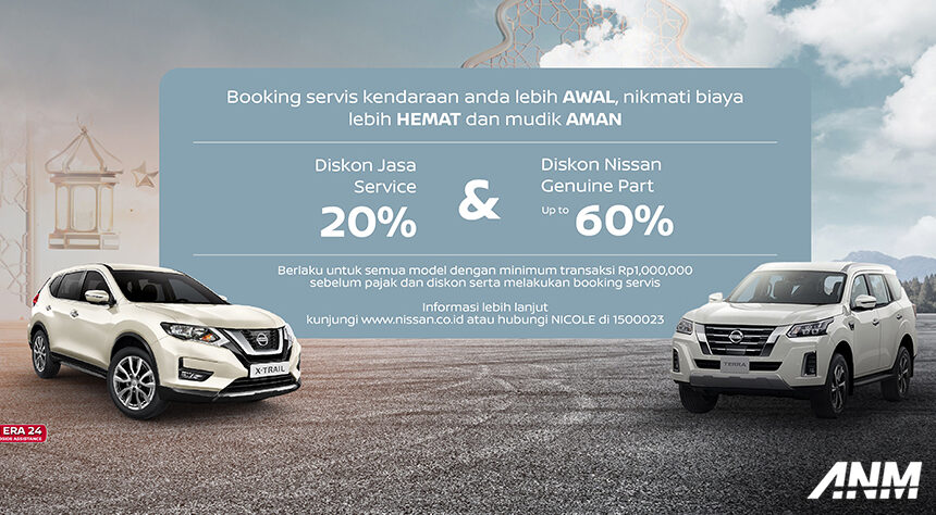 Sambut Musim Mudik Lebaran, Nissan Tawarkan Beragam Promo Servis Kendaraan! Sambut Musim Mudik Lebaran, Nissan Tawarkan Beragam Promo Servis Kendaraan!