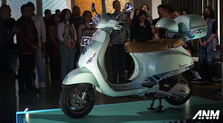 Bentuk Apresiasi Budaya Indonesia, Vespa Batik Dipajang di Museum Batik!  Bentuk Apresiasi Budaya Indonesia, Vespa Batik Dipajang di Museum Batik!
