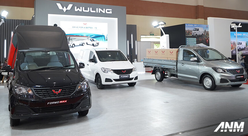 Pertama Hadir di GIICOMVEC 2024, Wuling Tampilkan Formo Max dan Blind Van