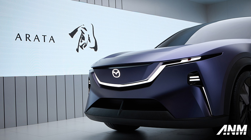 Beijing Auto Show, Mazda 創 Arata Concept Beijing: Beijing Auto 2024 : Mazda 創 Arata, Calon Crossover Listrik Baru?