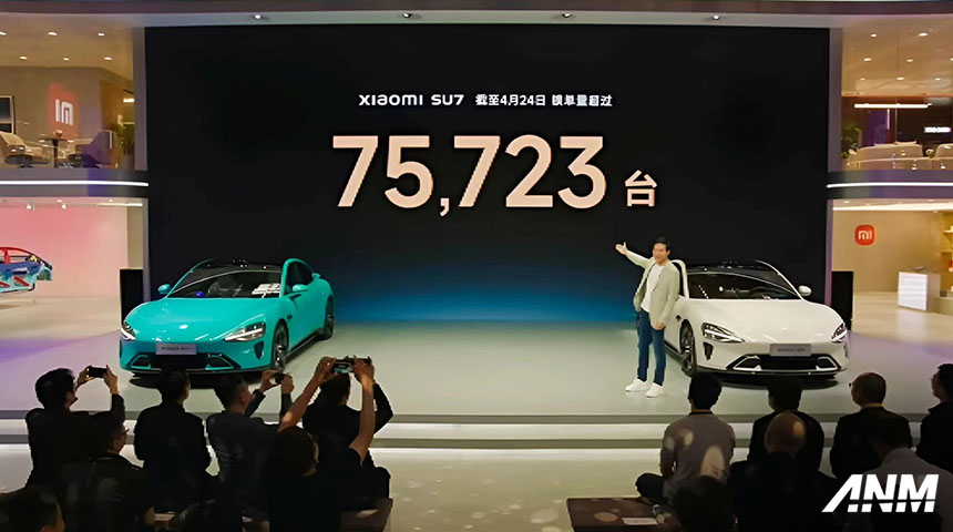 Beijing Auto Show, Penjualan Xiaomi SU7: Beijing Auto 2024 : Belum Sebulan, Xiaomi SU7 Laku Lebih Dari 75 Ribu Unit!