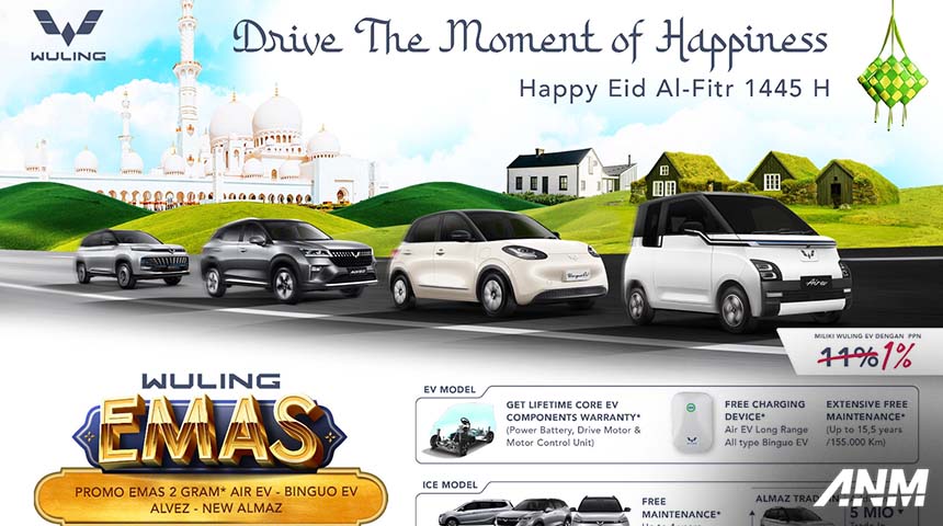 Berita, Wuling Drive The Moment Happiness: Drive The Moment of Happiness : Kado Wuling di Lebaran 2024