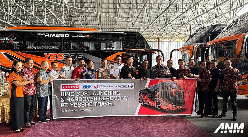 Hino Serahkan Bus RM 280 ABS Kepada PO Yessoe Travel, Siap Jadi Andalan di Kalteng! Hino Serahkan Bus RM 280 ABS Kepada PO Yessoe Travel, Siap Jadi Andalan di Kalteng!