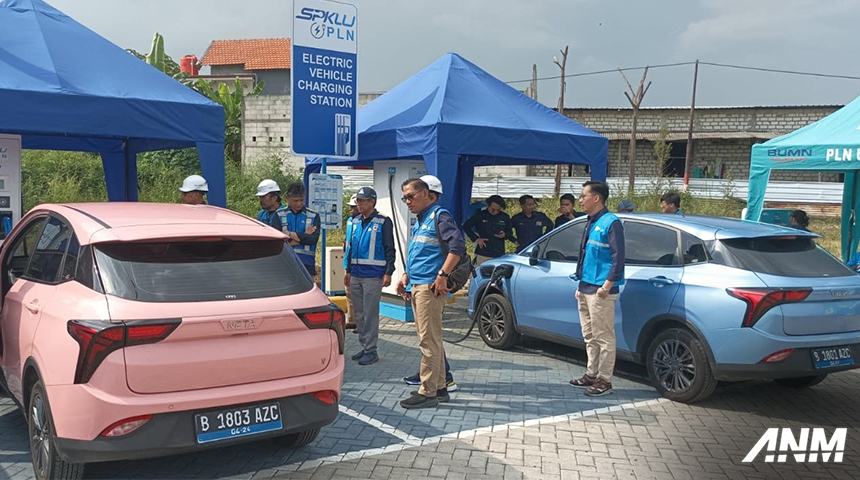 Berita, neta-spklu: Jelang Lebaran, Neta Tinjau Persiapan Infrastruktur SPKLU di Tol Trans Jawa