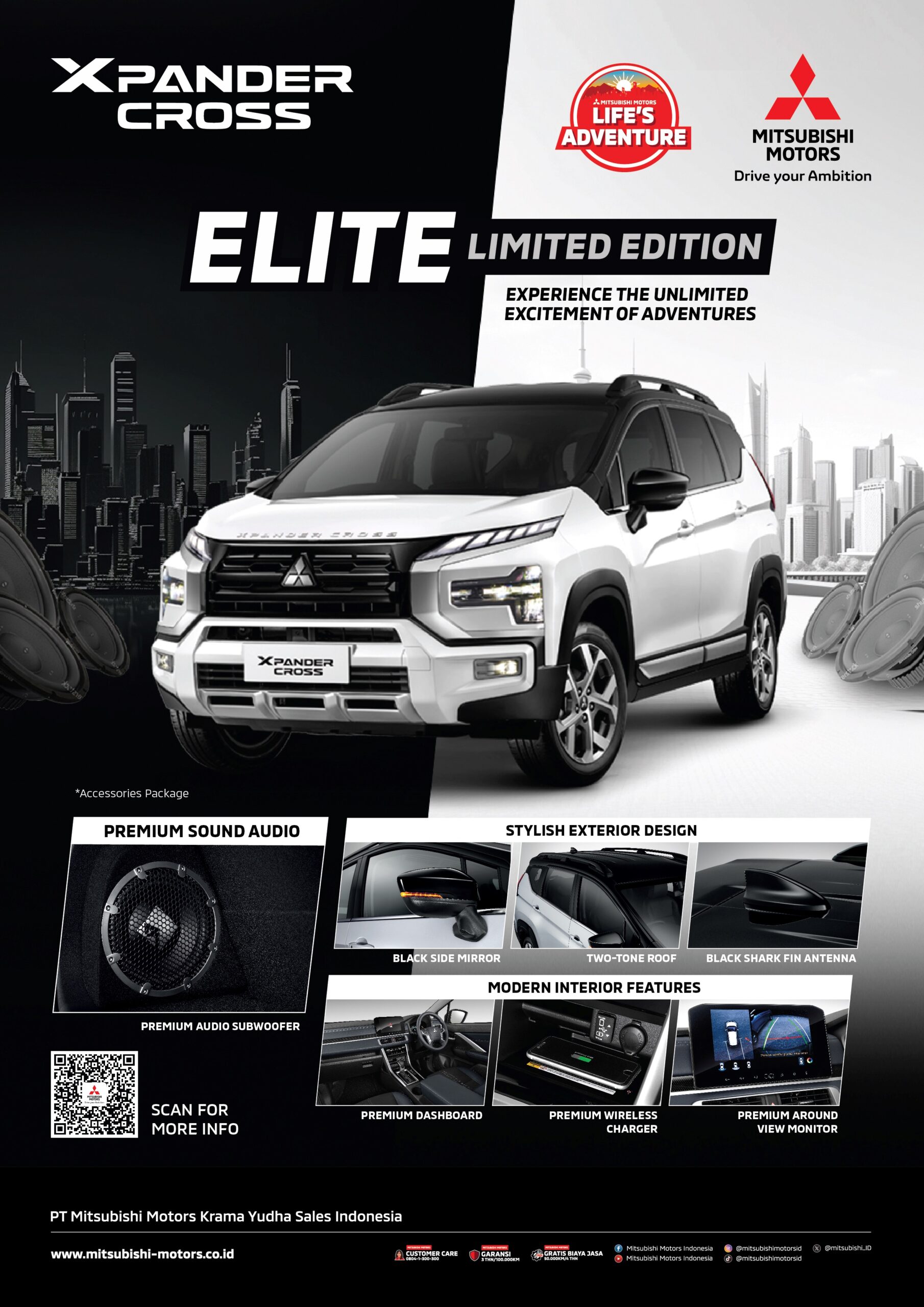 Berita, FA EliteEdition_KV Xpander Cross – 297x210mm: Mitsubishi Hadirkan Varian Baru dari Pajero Sport dan Xpander Cross! Apa Saja Perbedaannya?