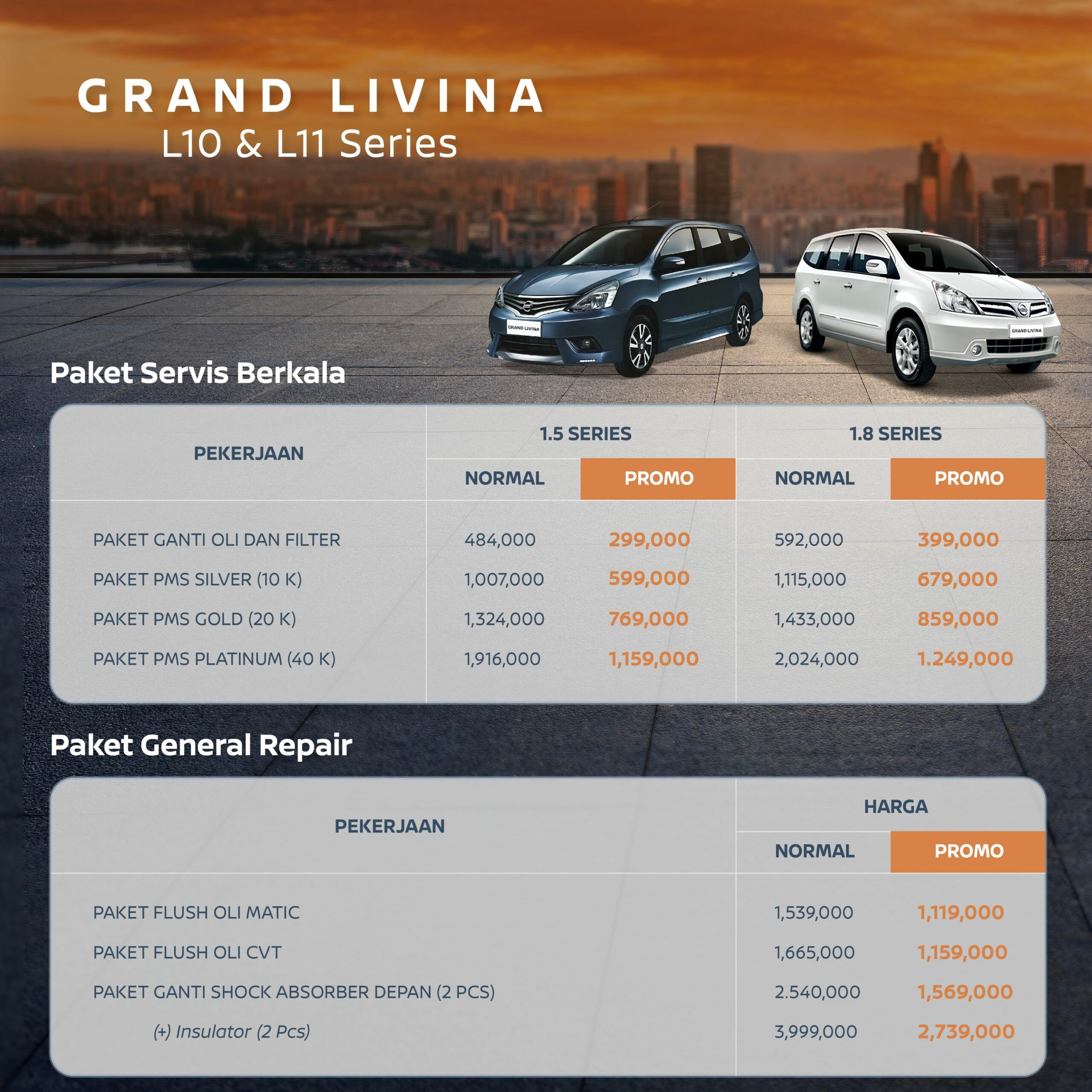 Berita, Nissan – Livina – service May 2024 – Post 2: Nissan Service Festival Kembali Hadir, Paket Ganti Oli dan Filter Mulai Rp299 Ribu!