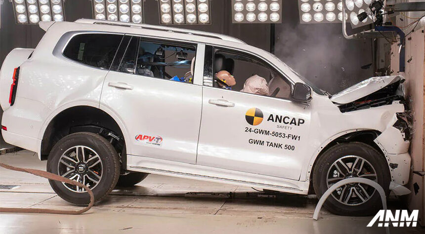 GWM Tank 500 Raih Peringkat 5 Bintang dari ANCAP, Pasti Aman? GWM Tank 500 Raih Peringkat 5 Bintang dari ANCAP, Pasti Aman?