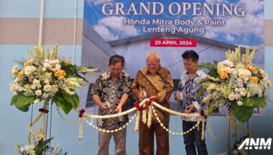 Honda Resmikan Layanan Bodi dan Cat di Honda Mitra Lenteng Agung