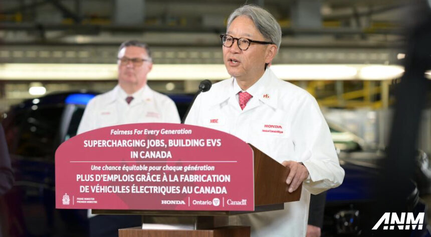 Honda Akan Membangun Pabrik EV Terpadu di Kanada, Mulai Beroperasi 2028! Honda Akan Membangun Pabrik EV Terpadu di Kanada, Mulai Beroperasi 2028!
