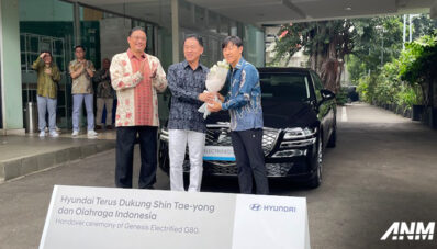 Apresiasi Prestasi Sepak Bola Tanah Air, Shin Tae-yong Dapat Genesis G80 LWB! Apresiasi Prestasi Sepak Bola Tanah Air, Shin Tae-yong Dapat Genesis G80 LWB!