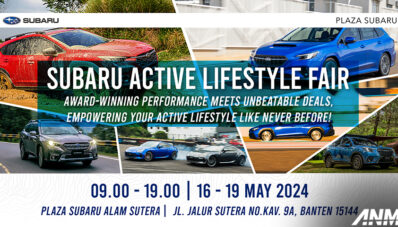 Subaru Hadirkan Active Lifestyle Fair, Ada Banyak Penawaran Khusus! Subaru Hadirkan Active Lifestyle Fair, Ada Banyak Penawaran Khusus!