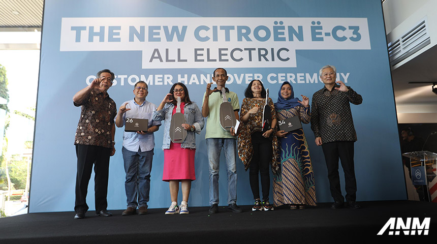 Berita, Handover Citroen e-C3 Indonesia: Citroën Indonesia Handover 50 Unit Ë-C3 EV Pada Konsumen!