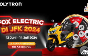 Polytron Lelang Motor Listrik di PRJ, Mulai 1 Jutaan Lho!