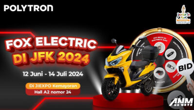 Polytron Lelang Motor Listrik di PRJ, Mulai 1 Jutaan Lho! Polytron Lelang Motor Listrik di PRJ, Mulai 1 Jutaan Lho!