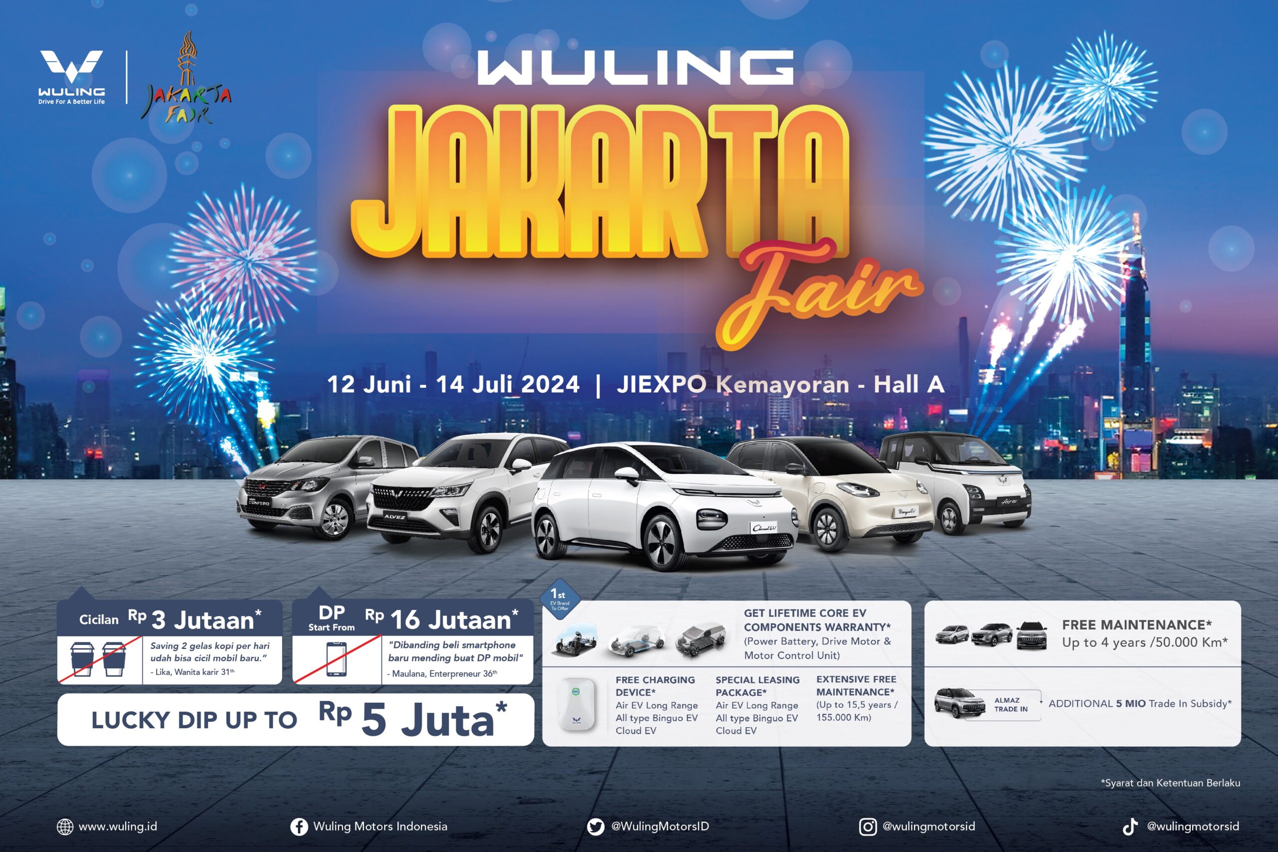 Berita, Wuling Jakarta Fair Kemayoran 2024: Wuling Bawa Beragam Produk dan Promo di Jakarta Fair 2024!