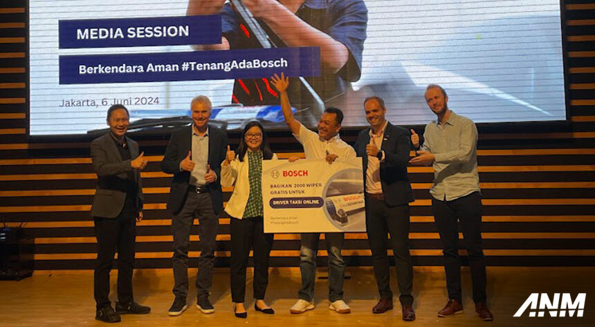 Gencarkan Campaign Berkendara Aman, Bosch Bagikan 2000 Wiper Gratis Gencarkan Campaign Berkendara Aman, Bosch Bagikan 2000 Wiper Gratis