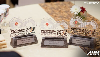 Chery Berhasil Dapatkan Tiga Penghargaan Sekaligus di IIMS Surabaya 2024