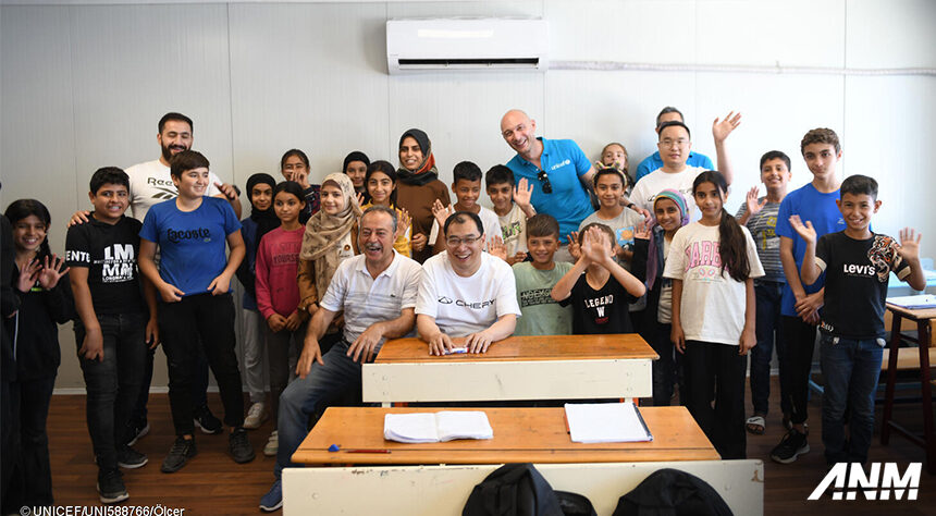 Chery dan UNICEF Kunjungi Program Pendidikan Bagi yang Terdampak Gempa di Turki Chery dan UNICEF Kunjungi Program Pendidikan Bagi yang Terdampak Gempa di Turki