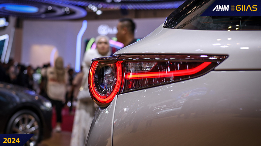 , Eurokars Mazda GIIAS 2024 – lampu belakang cx30: Eurokars Mazda GIIAS 2024 – lampu belakang cx30