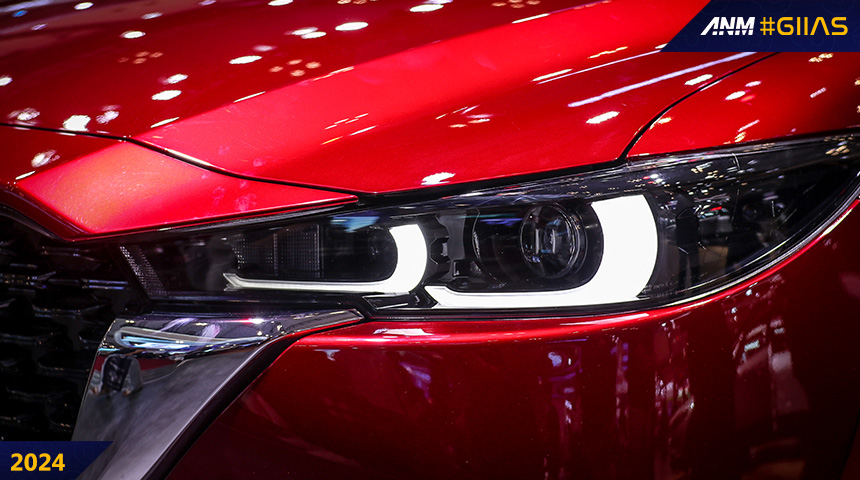 , Eurokars Mazda GIIAS 2024 – lampu depan cx5 elite: Eurokars Mazda GIIAS 2024 – lampu depan cx5 elite