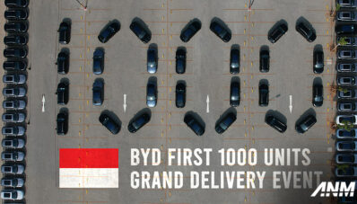 BYD Lakukan Serah Terima Simbolik 1000 Unit Pertamanya di Indonesia! BYD Lakukan Serah Terima Simbolik 1000 Unit Pertamanya di Indonesia!