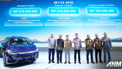 GIIAS 2024: BYD Luncurkan M6, MPV Listrik Pertama di Indonesia! GIIAS 2024: BYD Luncurkan M6, MPV Listrik Pertama di Indonesia!