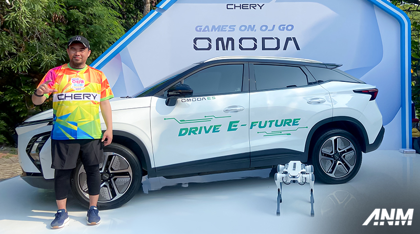 Berita, chery-jakarta-color-run-1: Chery Omoda E5 Jadi Official Car Jakarta Color Run 2024!