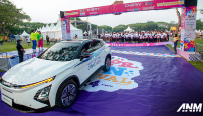 Chery Omoda E5 Jadi Official Car Jakarta Color Run 2024! Chery Omoda E5 Jadi Official Car Jakarta Color Run 2024!