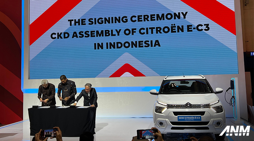 Berita, citroen-giias-2024: GIIAS 2024: Citroën umumkan Produksi Ë-C3 CKD!