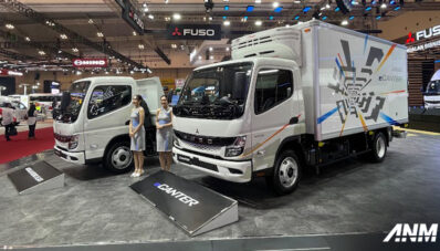 GIIAS 2024: Mitsubishi Fuso Luncurkan eCanter, Truk EV Pertama di Indonesia!