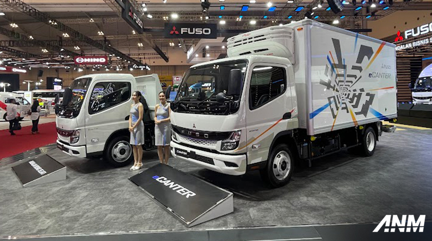 Berita, ecanter-1: GIIAS 2024: Mitsubishi Fuso Luncurkan eCanter, Truk EV Pertama di Indonesia!