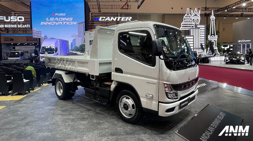 Berita, ecanter-2: GIIAS 2024: Mitsubishi Fuso Luncurkan eCanter, Truk EV Pertama di Indonesia!