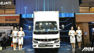 GIIAS 2024: Mitsubishi Fuso Luncurkan eCanter, Truk EV Pertama di Indonesia!